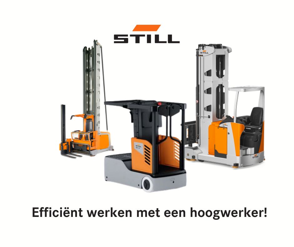 verschillende hoogwerkers Still